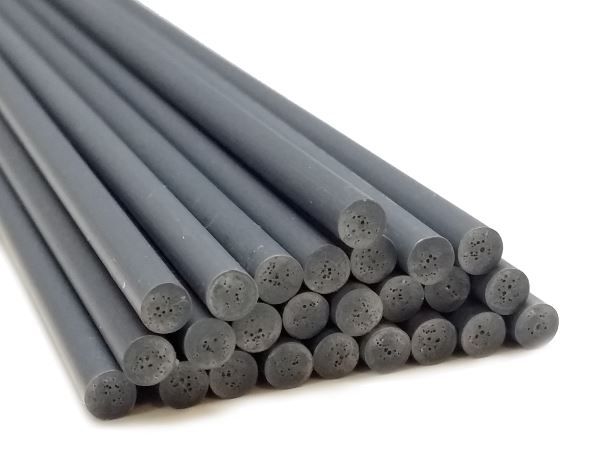 Kunststoffschweißdraht PP/EPDM 4mm Rund Grau 25 Stäbe | az-reptec